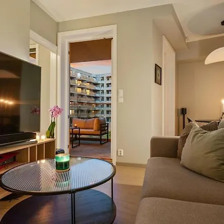 アパート Bjorvika Center Double Bed And Sofa Bed *