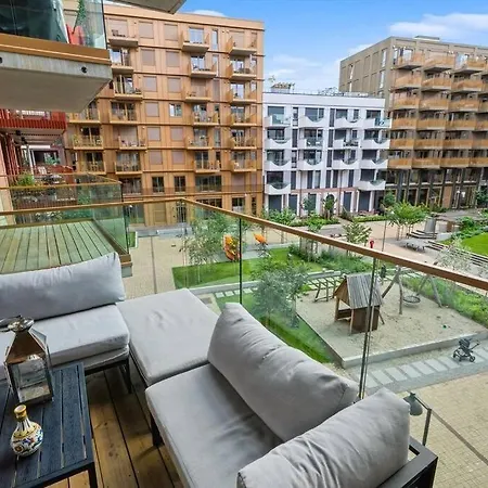 Bjorvika Center Double Bed And Sofa Bed アパート オスロ