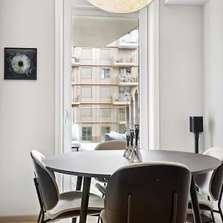 Bjorvika Center Double Bed And Sofa Bed Апартаменты Осло